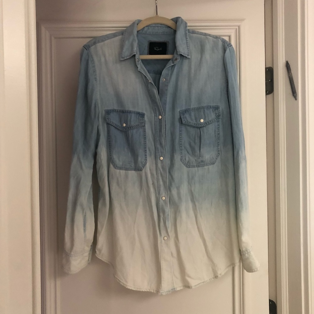 Rails Ombré denim shirt